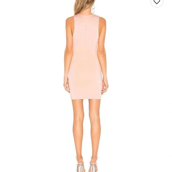 Size small mini blush dress - Picture 3 of 3